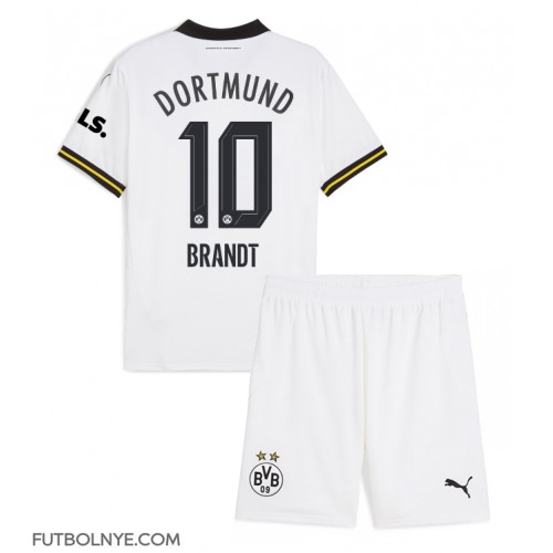 Camiseta Borussia Dortmund Julian Brandt #10 Tercera Equipación para niños 2024-25 manga corta (+ pantalones cortos)